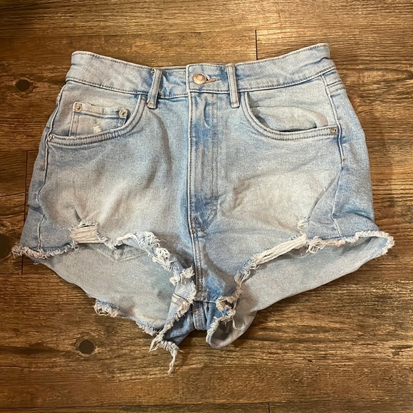 Zara Shorts Zara Jean Shorts Poshmark